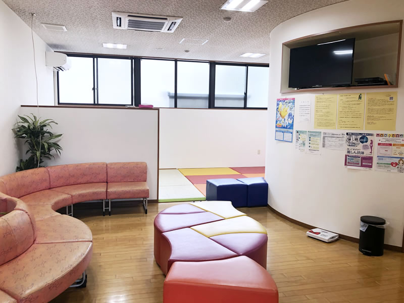 待合室と受付